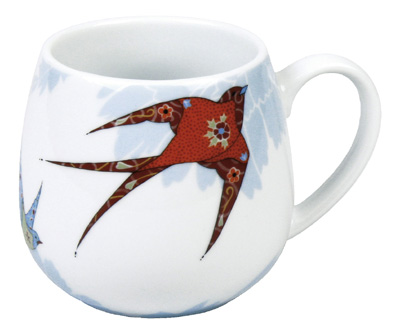 Bijou - swallow - snuggle mug