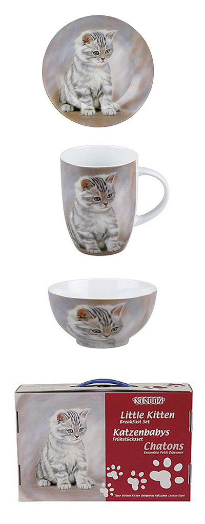 Tiger striped kitten - sn�da�ov� sada