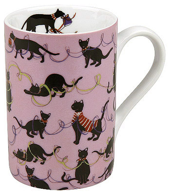 Women's b.f. cats - mug
