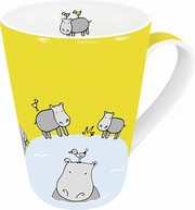 Globetrotter - hippo - mug