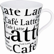Writting on white - c.latte