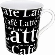 Writting on black - c.latte