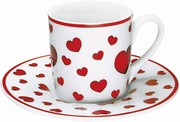 Little hearts - espresso
