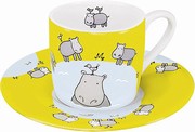 Globetrotter - hippo - espresso