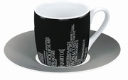 Cities on black - espresso