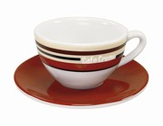 Coffee Bar/K�vov� pruhy - caf� cr�me ��lek s pod��lkem