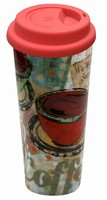 Fresh Brew Travel -xxl hrnek se silik.v��kem