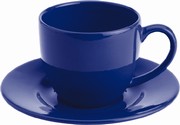 Breakfast set/Modr� - ��lek a pod��lek