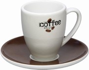 Coffee Bar/K�vov� logo - espresso doppio ��lek s pod��lkem