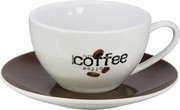 Cappuccino/K�vov� logo - ��lek s pod��lkem