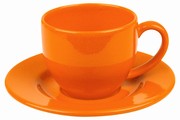 Coffee set/Oran�ov� - ��lek a pod��lek