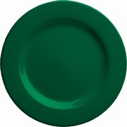 Dinner plate/Tm. zelen� - m�lk� tal��