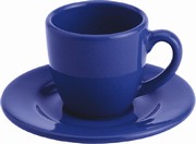 Espresso set/Modr� - ��lek a pod��lek