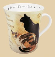 Les chats Steinlen yellow - mug