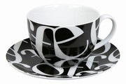 Script white on black - c.au lait