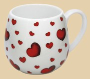 Little hearts - snugle mug