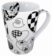 Escapada - Hearts - white - mug