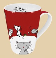 Globetrotter - cat - mug