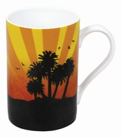Summer on the beach - mug
