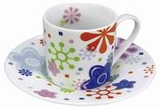 Flower twist - espresso