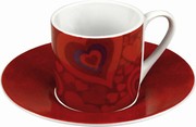 Hearts - espresso
