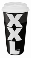 XXL on black - xxl hrnek se silikon.v��kem