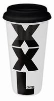 XXL on white - xxl hrnek se silikonov�m v��kem