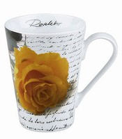 Roseletter - yellow - mug
