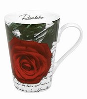 Roseletter - red - mug