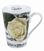 Roseletter - white - mug