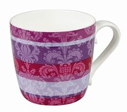 Rocaille Stripes /Pink - hrnek