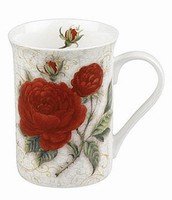 Classic roses - rosa gallica - mug